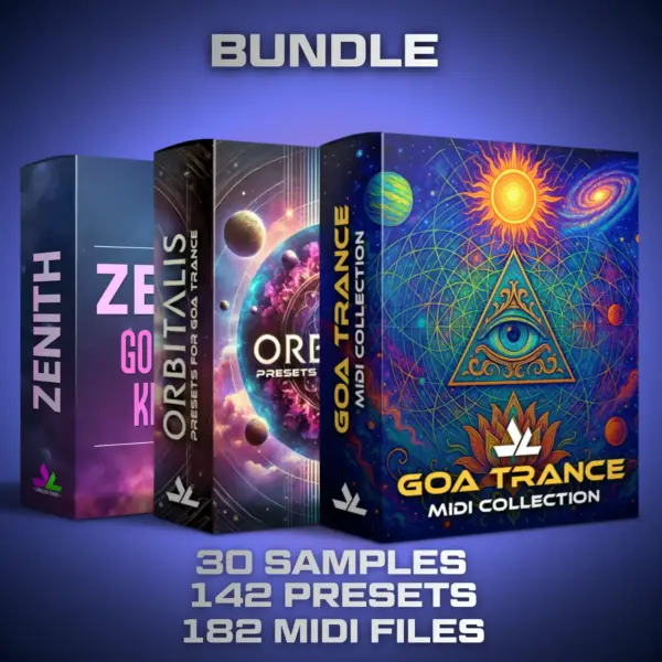 Goa Trance Pro Bundle ( 142 presets + 182 MIDI + 30 Samples )