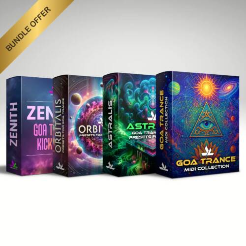 Total Goa Trance Production Suite (177 presets + 182 MIDI + 65 Kick Samples)