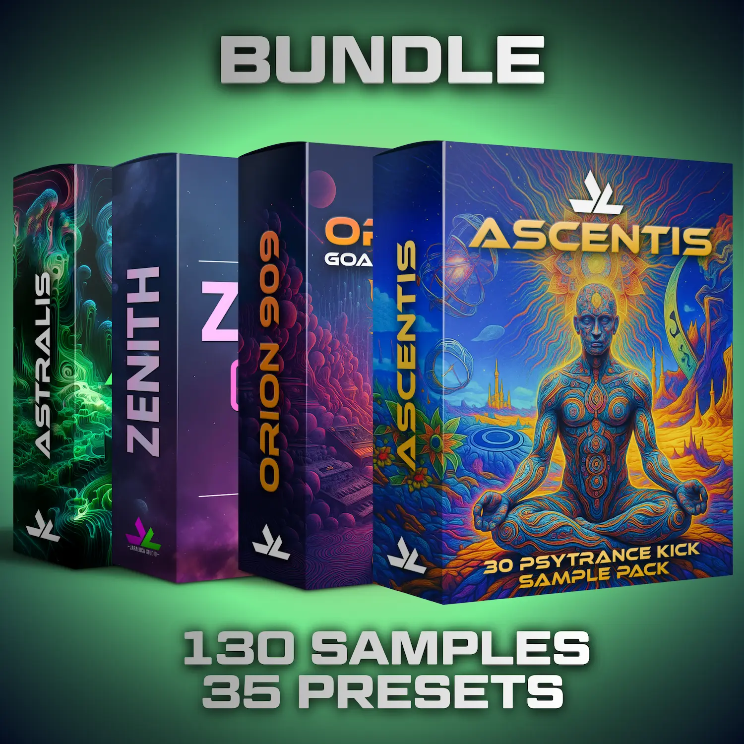 Ultimate Goa Trance Kicks Bundle – 100 Samples + 35 Presets