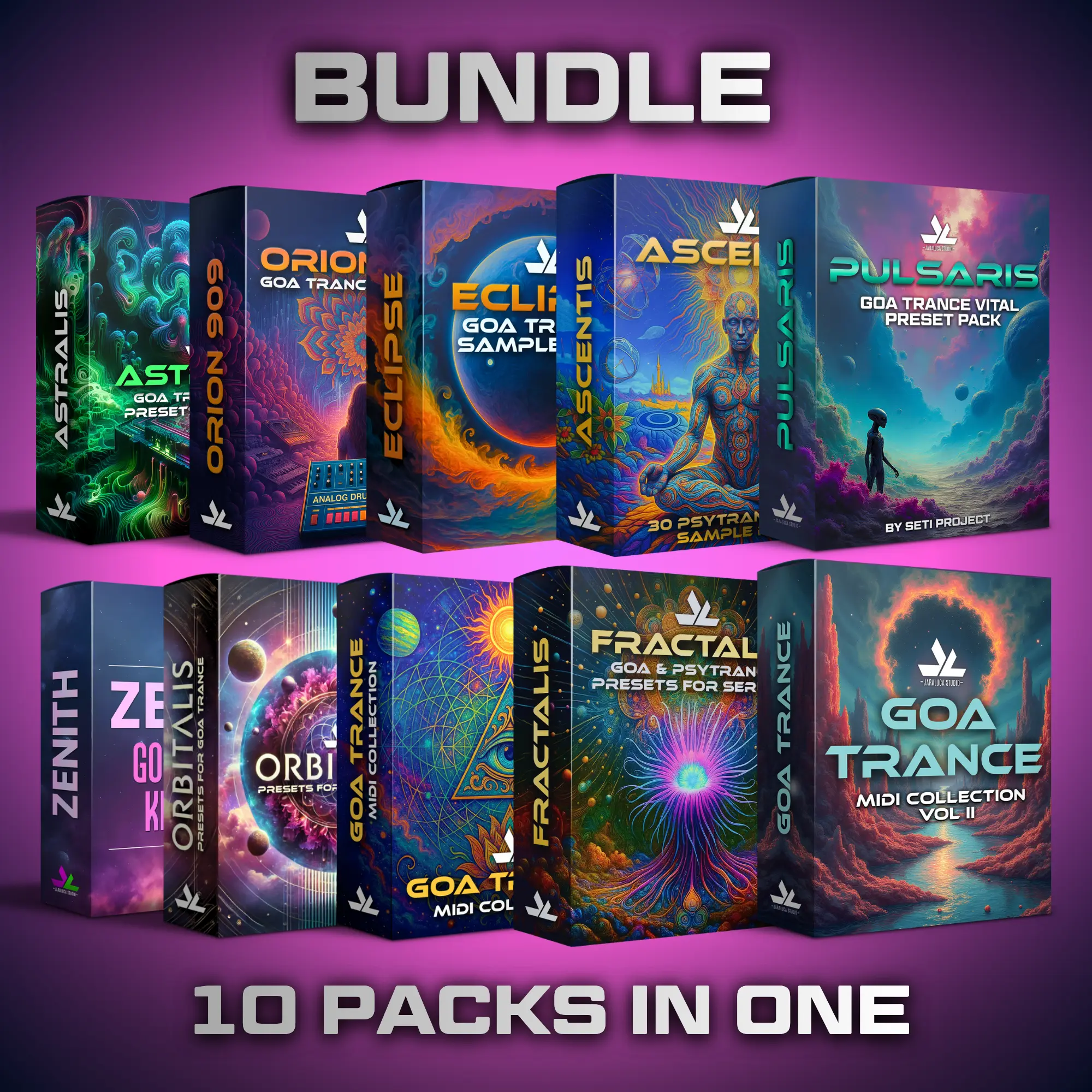 ultimate goa trance bundle 10 in 1