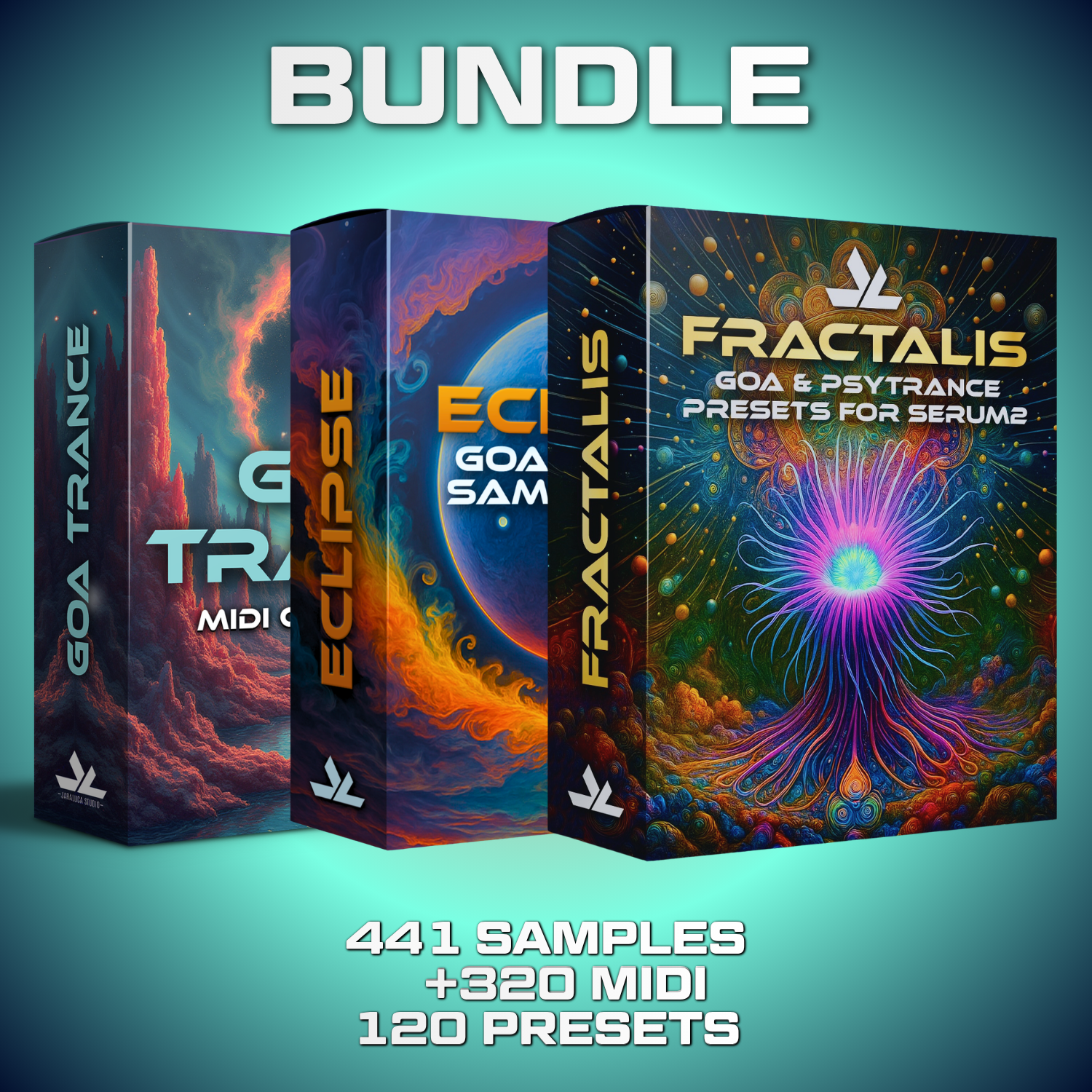 Goa Producer Core Bundle - Eclipse, Fractalis and Goa Trance MIDI Vol.2