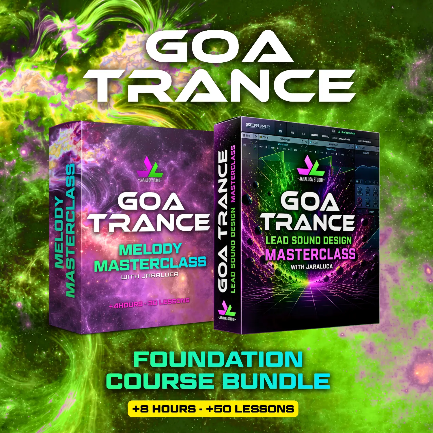 Goa Course Logo Goa Trance Lead Sound Design Course for Serum 2